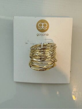 Gorjana Twisted Gold Layered Stack Ring